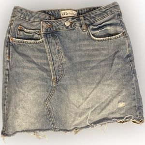 Zara mini denim skirt 90’s vintage look